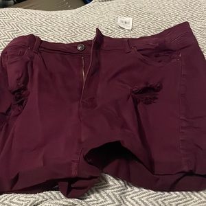 JEAN SHORTS BRAND NEW TAG NEVER BEEN WORE BRAND WAX JEANS